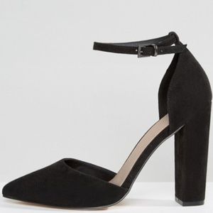 ASOS Ankle Strap Heels - WIDE FIT